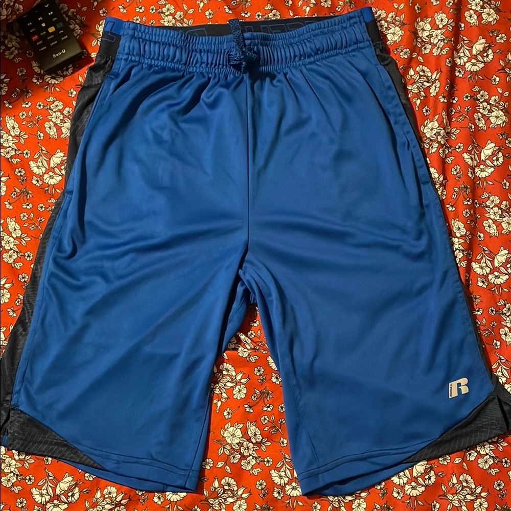Russell Athletic Blue Shorts Dry-power 360
